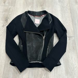 TED BAKER leather jacket. Size 0 UK.